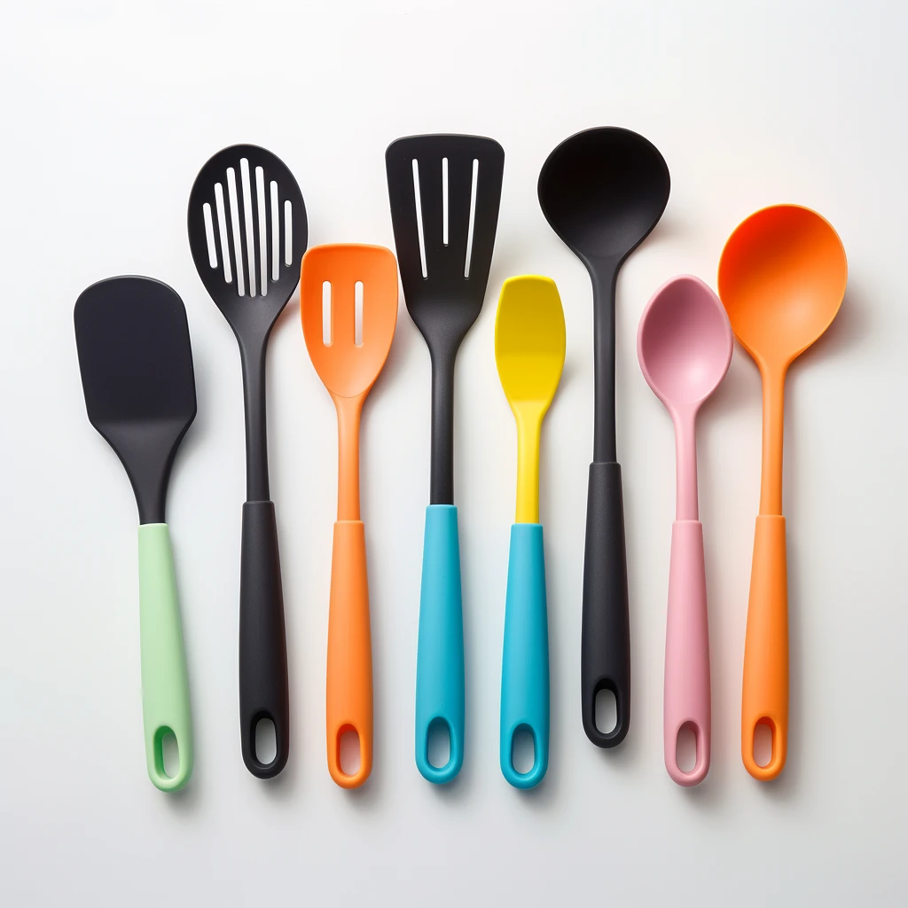 Silicone spatula set