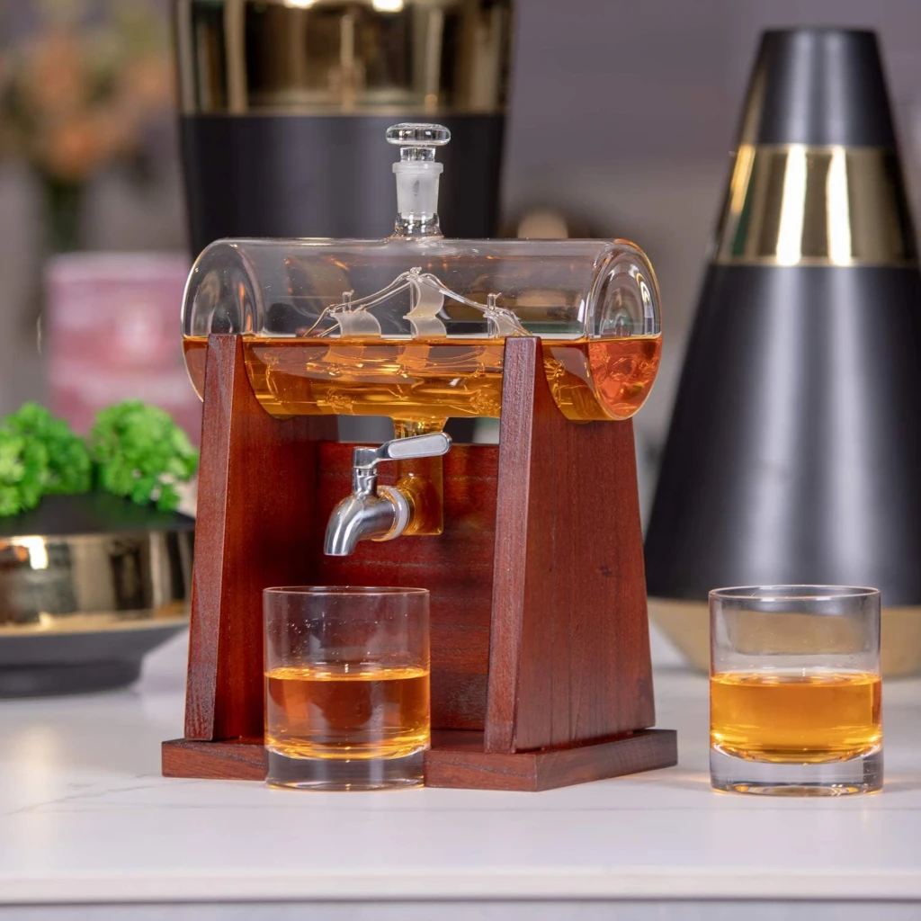 Whiskey decanter set